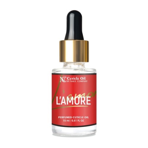 NC NAILS COMPANY CUTICLE OIL OLIWKA DO SKÓREK L'AMORE 15ml