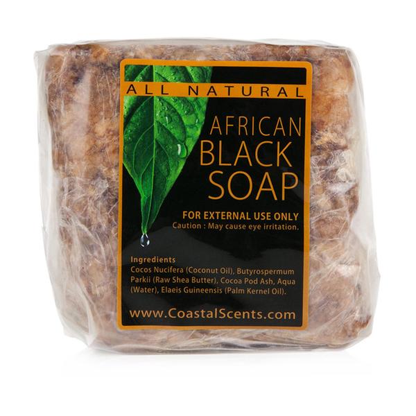 COASTAL SCENTS AFRICAN BLACK SOAP AFRYKAŃSKIE CZARNE MYDŁO 16OZ