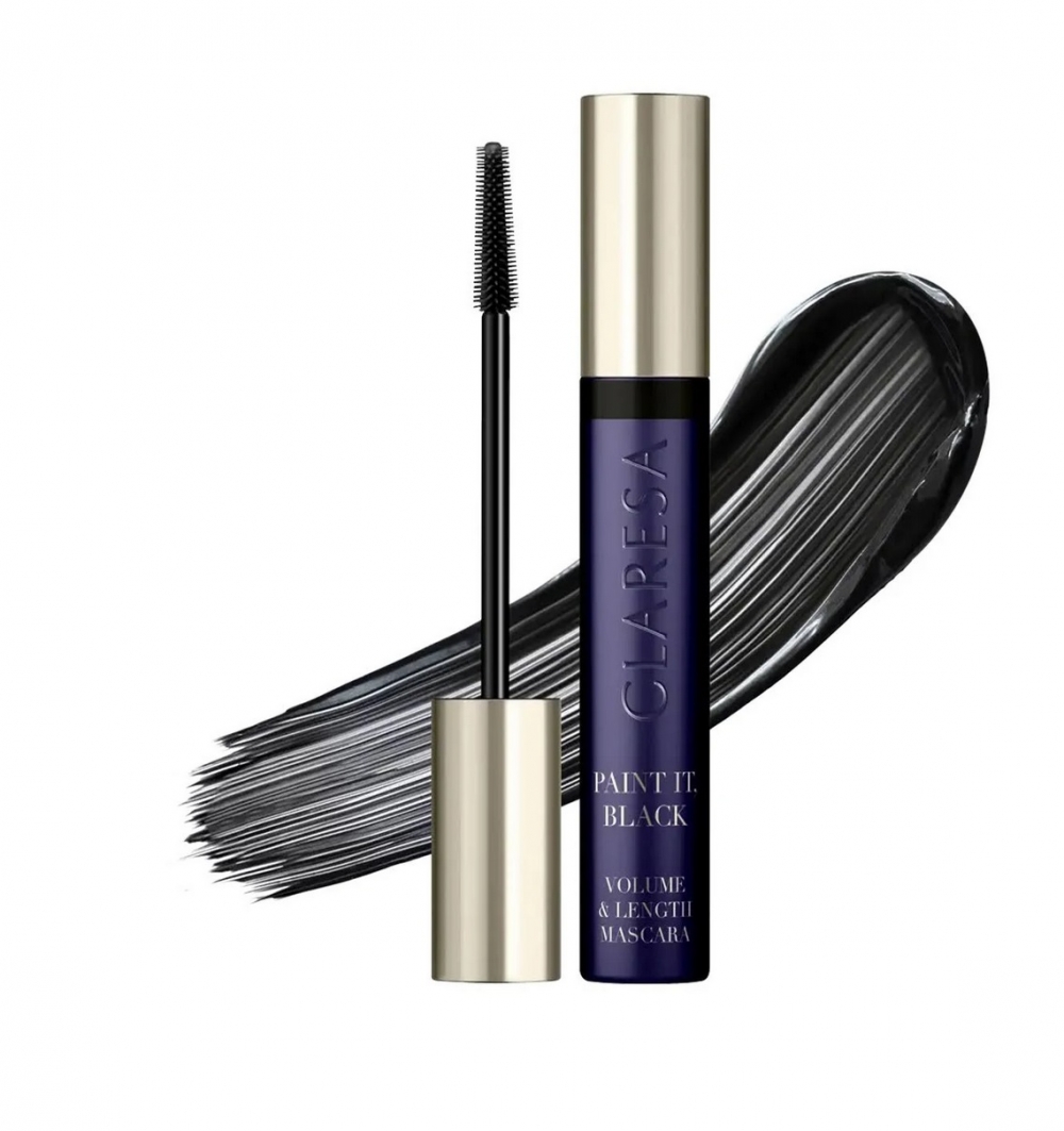 CLARESA PAINT IT BLACK VOLUME LENGHT MASCARA TUSZ DO RZĘS