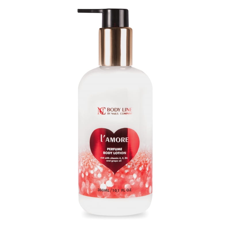 NC NAILS COMPANY BODY LOTION BALSAM DO CIAŁA L'AMORE 300ml