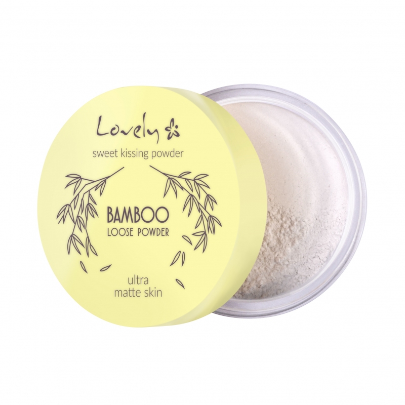 LOVELY BAMBOO LOOSE POWDER PUDER BAMBUSOWY