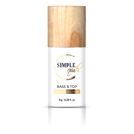 SIMPLE NAILS UV/LED GEL POLISH BASE&TOP kopia