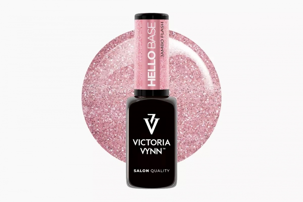 VICTORIA VYNN RUBBER BASE GEL POLISH UV LED HELLO BASE 8ml