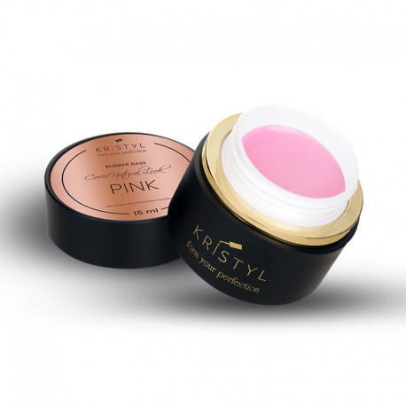 KRISTYL BAZA COVER NATURAL LOOK PINK 15ML 