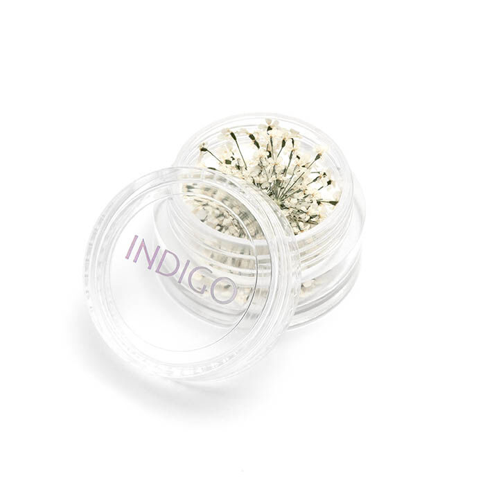 NAILS SUSZONE KWIATY BIAŁE