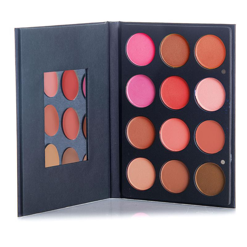 OFRA COSMETICS PROFFESIONAL BLUSH MAKEUP PALETTE 12 BLUSHES PALETA RÓŻY DO TWARZY 