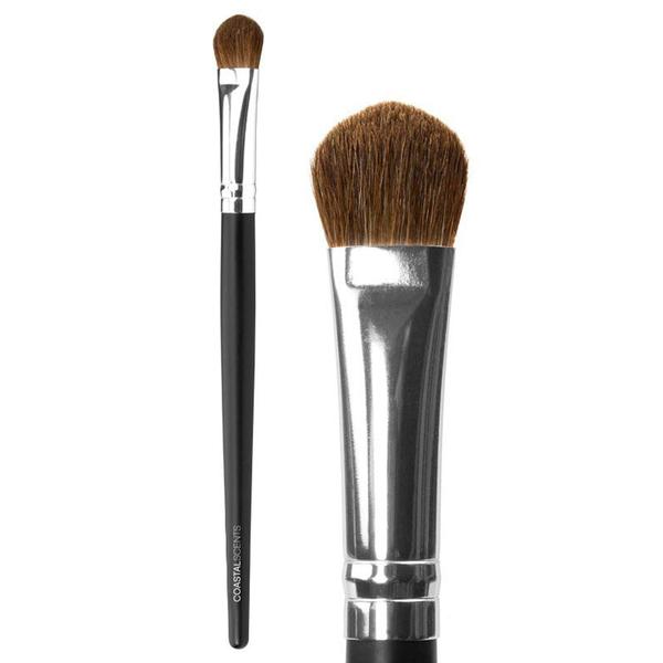 COASTAL SCENTS CLASSIC SHADOW LARGE NATURAL BRUSH PĘDZEL DO CIENI