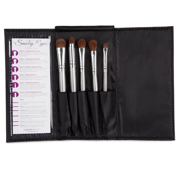 COASTAL SCENTS SMOKY EYES BRUSH SET ZESTAW PĘDZELKÓW DO MAKIJAŻU