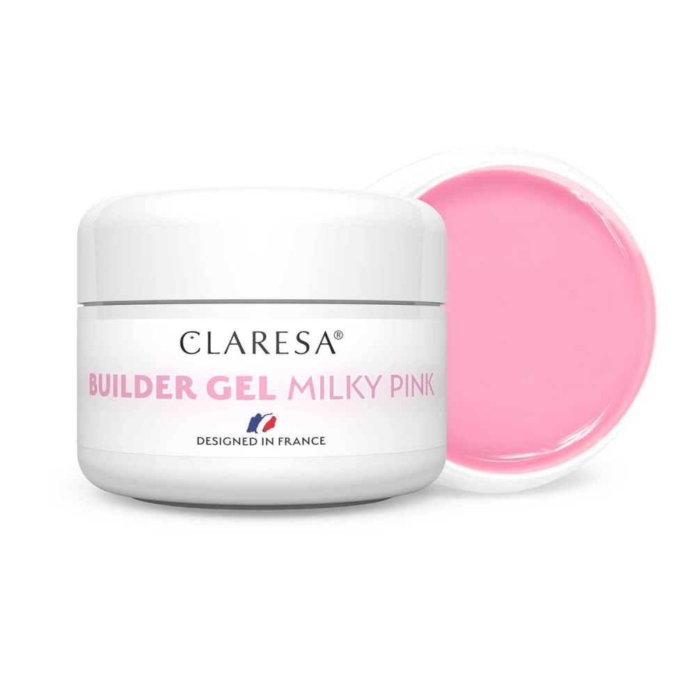 CLARESA BUILDER GEL MILKY PINK 