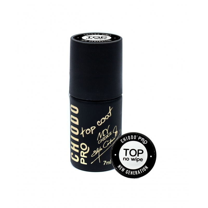 CHIODO PRO NO WIPE TOP COAT - TOP EFFECT DO LAKIERU HYBRYDOWEGO 7ML