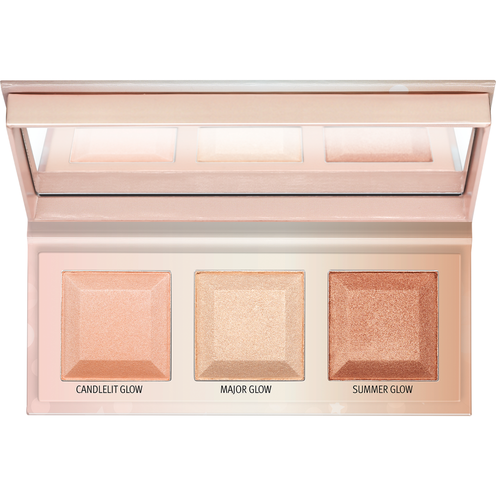 ESSENCE CHOOSE YOUR GLOW HIGHLIGHTER PALETTE PALETA ROZŚWIETLACZY