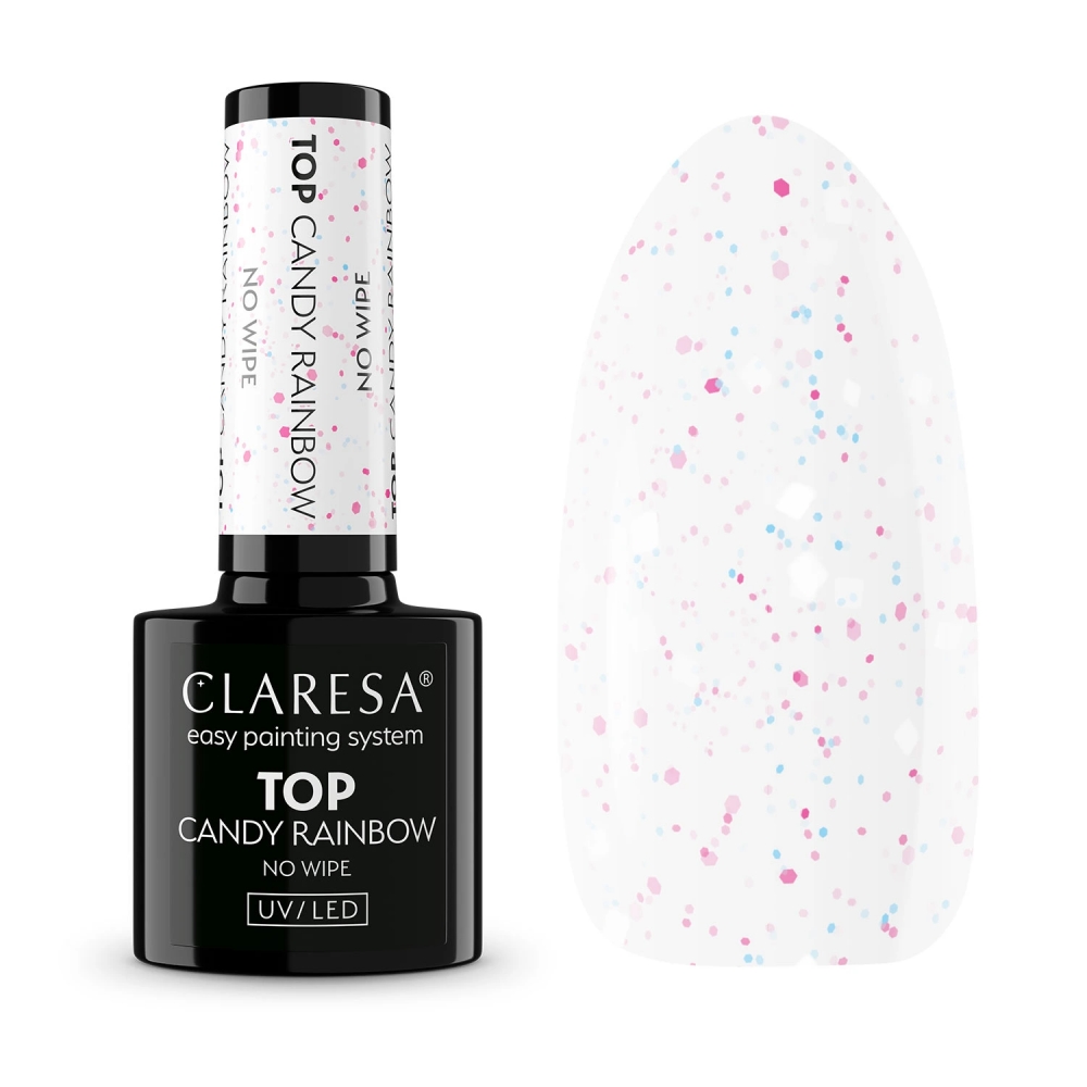 CLARESA TOP NO WIPE CANDY RAINBOW  5 g