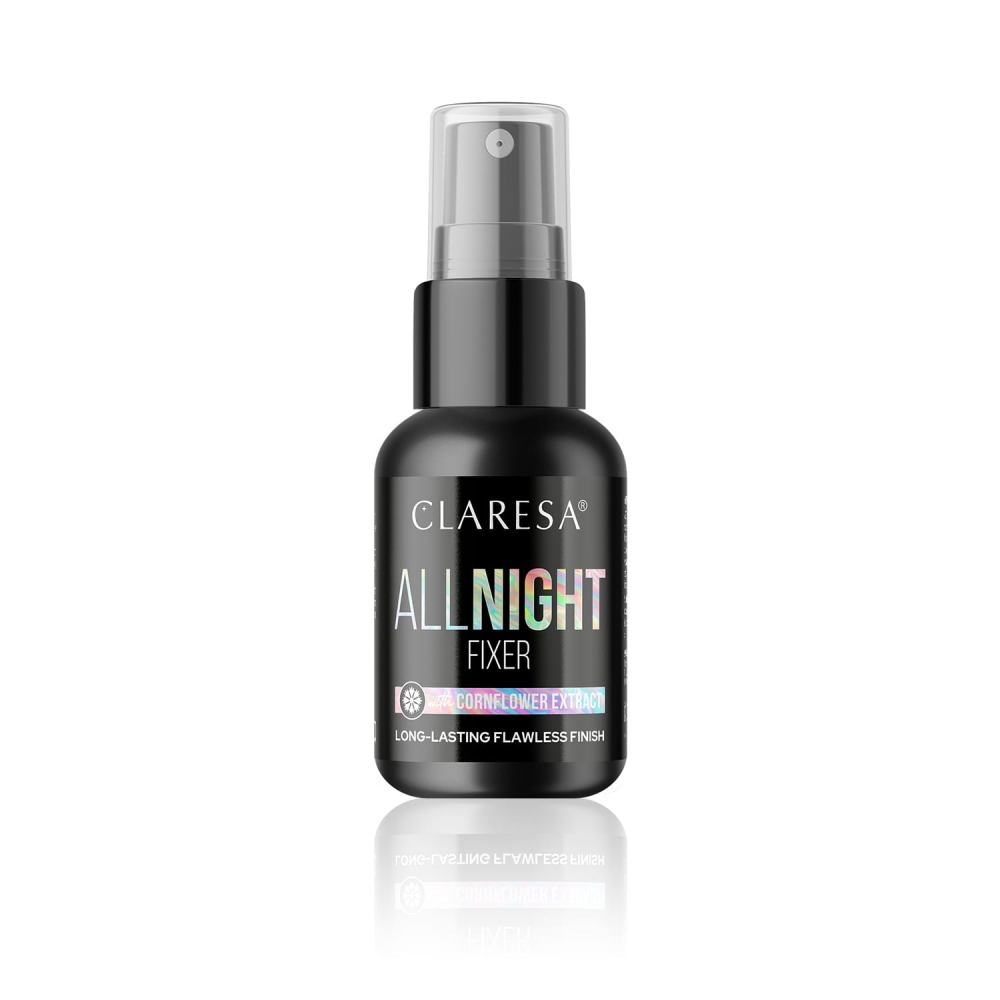 CLARESA UTRWALACZ DO MAKIJAŻU ALL NIGHT FIXER 50ml