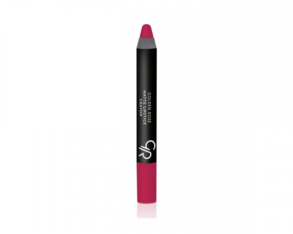 GOLDEN ROSE MATTE CRAYON LIPSTICK MATOWA POMADKA DO UST W KREDCE