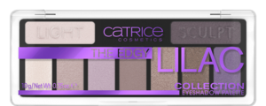 CATRICE THE EDGY LILAC COLLECTION EYESHADOW PALETTE PALETA CIENI