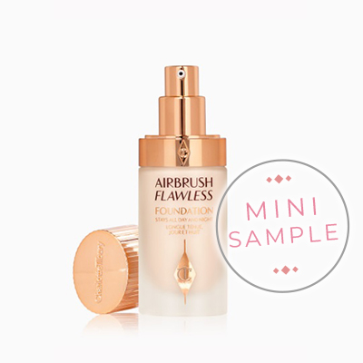 CHARLOTTE TILBURY AIRBRUSH FLAWLESS FOUNDATION PODKŁAD DO TWARZY MINI SAMPLE PRÓBKA