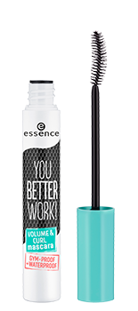 ESSENCE YOU BETTER WORK! VOLUME&CURL MASCARA TUSZ DO RZĘS