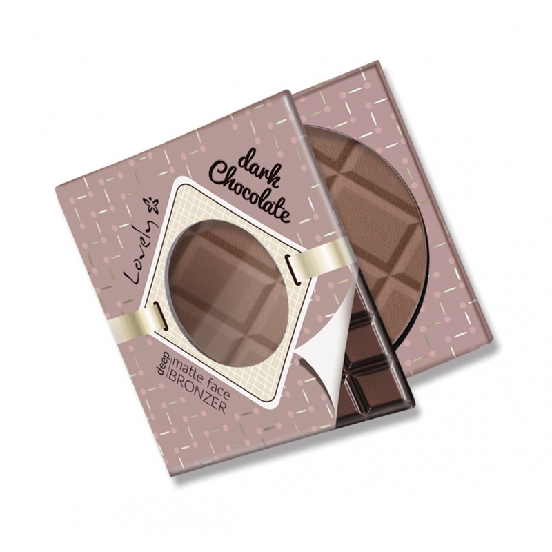 LOVELY PUDER DARK CHOCOLATE BRONZER