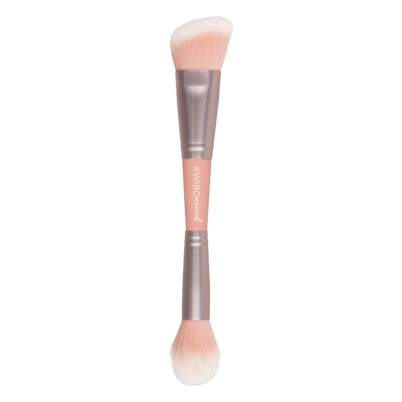 WIBO CONTOURING DUO BRUSH PĘDZEL DO KONTUROWANIA I BLENDOWANIA 