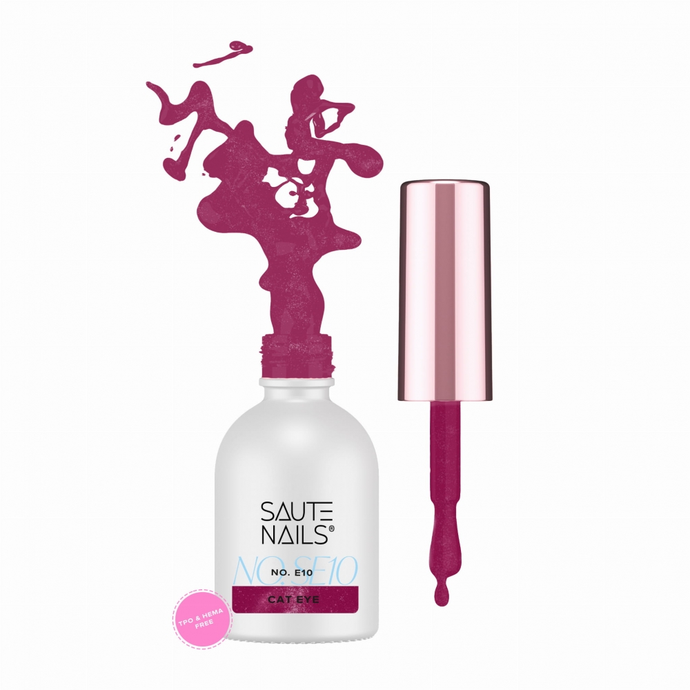 SAUTE NAILS CAT EYE EFFECT LAKIER HYBRYDOWY 8ml