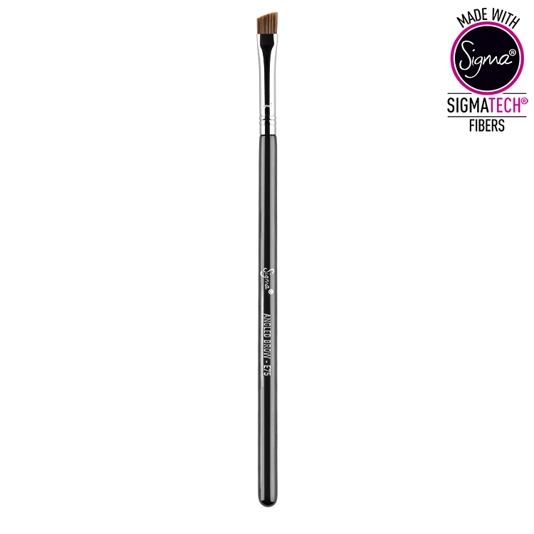 SIGMA BEAUTY ANGLED BROW BRUSH SKOŚNY PĘDZELEK DO BRWI E75