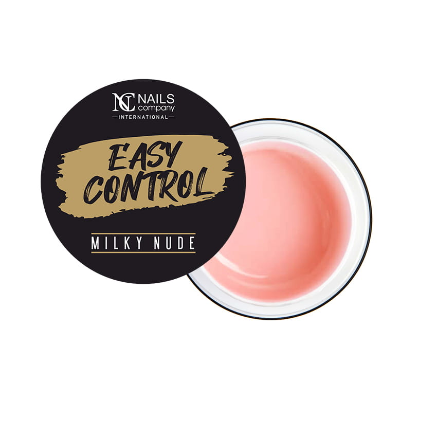 NC NAILS COMPANY ŻEL BUDUJACY UV EASY CONTROL MILKY NUDE 15G