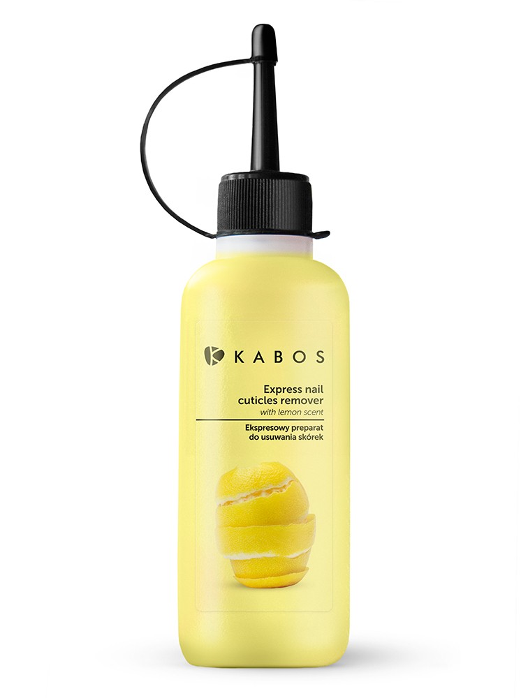 KABOS EKSPRESOWY PREPARAT DO USUWANIA SKÓREK O ZAPACHU CYTRYNY 85ML