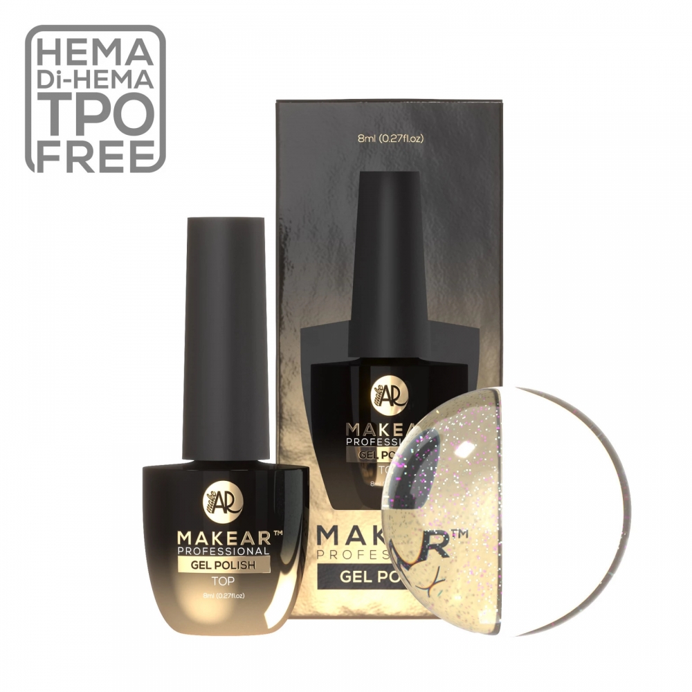MAKEAR TOP NO WIPE MAGIC UV LED 8ML