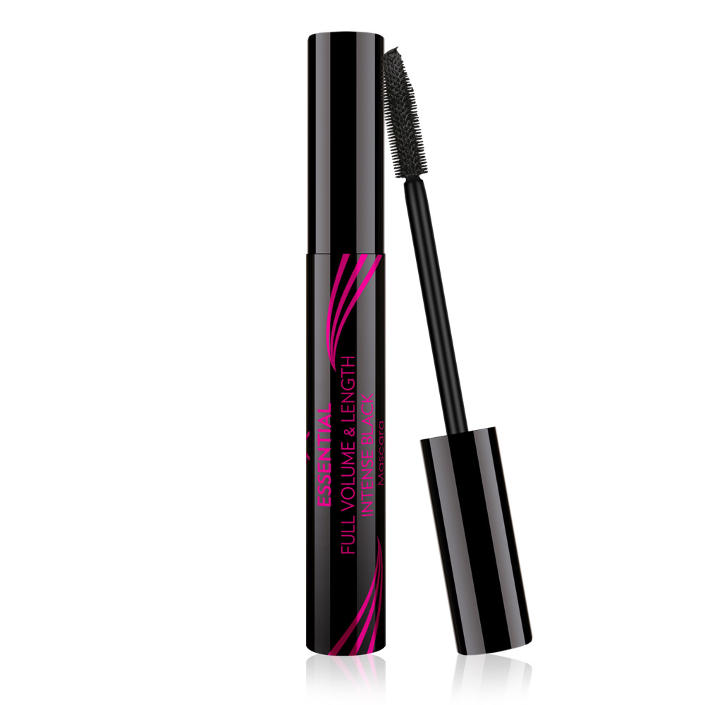 GOLDEN ROSE ESSENTIAL FULL VOLUME & LENGTH INTENSE BLACK MASCARA POGRUBIAJĄCY I WYDŁUŻAJĄCY INTENSYWNIE CZARNY TUSZ DO RZĘS