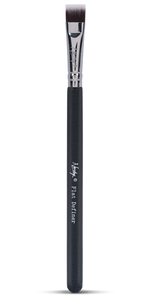 NANSHY EYE MAKEUP BRUSH PĘDZEL DO EYELINERA I BRWI FLAT DEFINER 