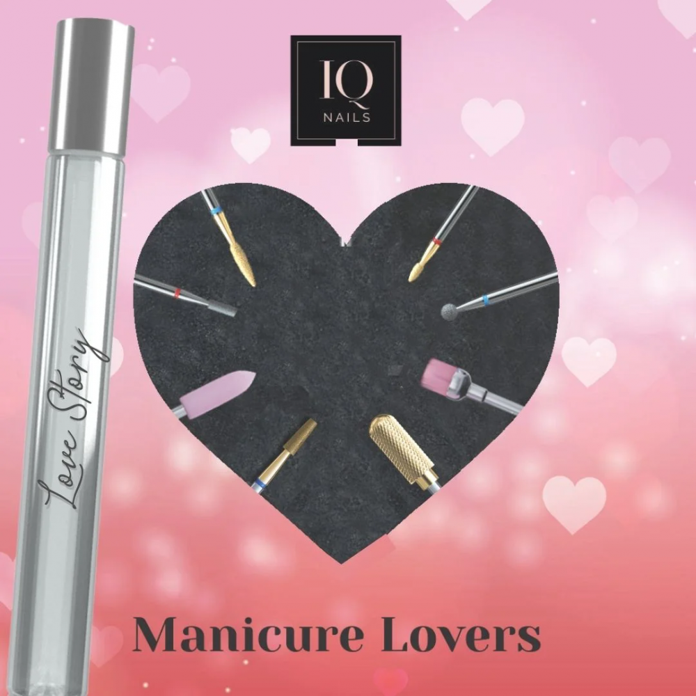 IQ NAILS ZESTAW FREZÓW LOVE STORY 147.111.050 (IQN ZESTAW MANI 30)