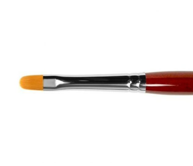 ROUBLOFF RUSSIAN BRUSHES GC33R - OWALNY PĘDZEL DO ŻELU