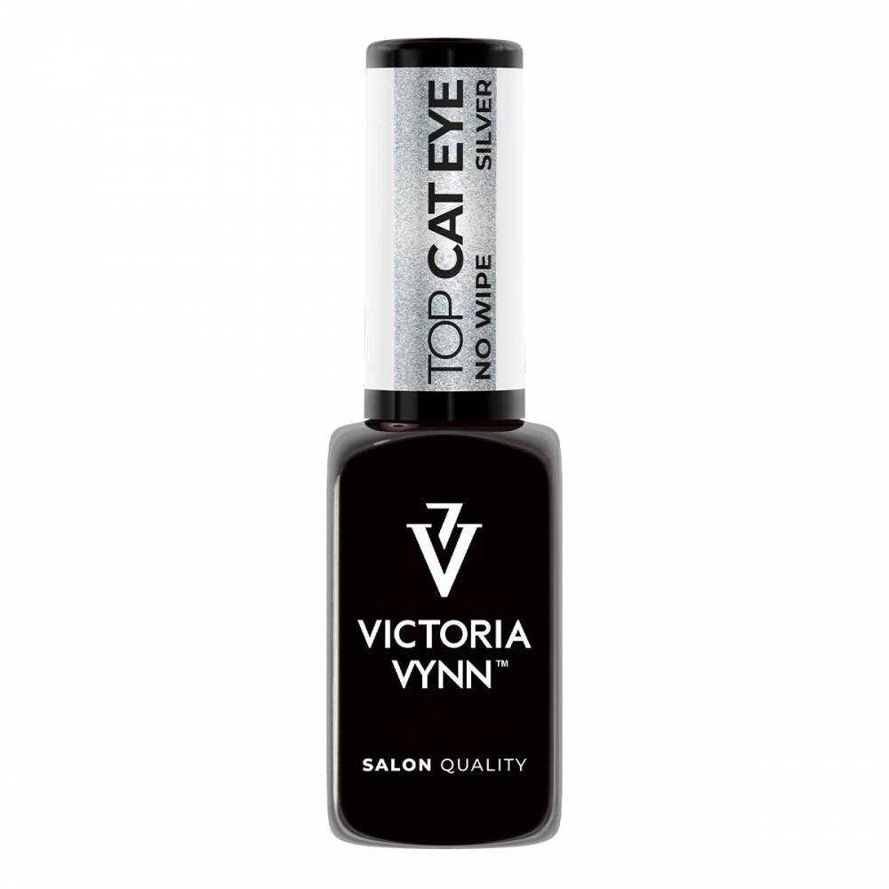 VICTORIA VYNN TOP CAT EYE NO WIPE SILVER 8ml
