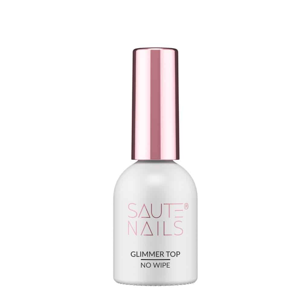 SAUTE NAILS GLIMMER TOP NO WIPE 8ML