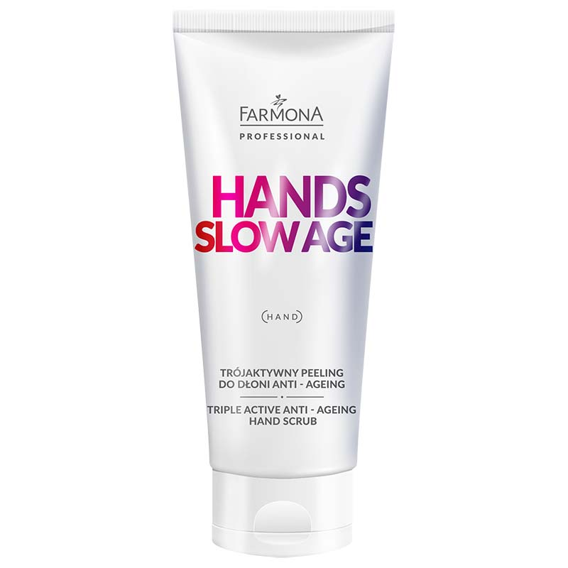 FARMONA HANDS SLOW AGE TRÓJAKTYWNY PEELING DO DŁONI ANTI-AGEING 200ML