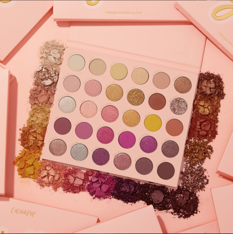 COLOURPOP IT'S ALL GOOD PALETA CIENI DO POWIEK