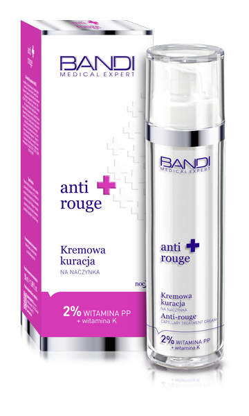 BANDI MEDICAL ANTI ROUGE KREMOWA KURACJA NA NACZYNKA 50ml