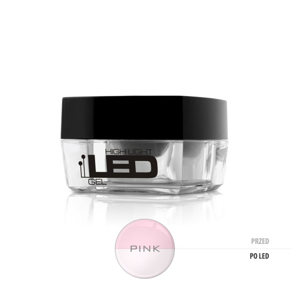 SILCARE HIGHLIGHT LED UV GEL PINK 15g