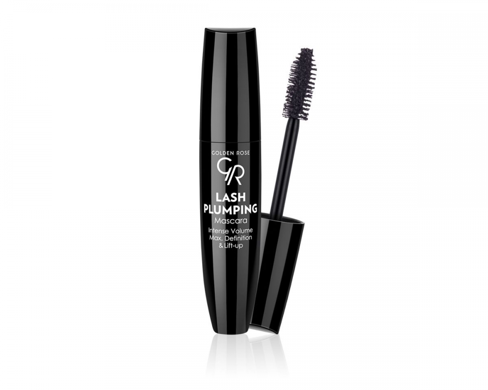 GOLDEN ROSE PLUMPING  LASH MASCARA WYDŁUŻAJĄCO-POGRUBIAJĄCY TUSZ DO RZĘS