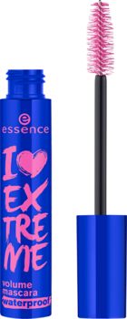 ESSENCE I LOVE EXTREME VOLUME WATERPROOF MASCARA WODOODPORNY POGRUBIAJĄCY TUSZ DO RZĘS 