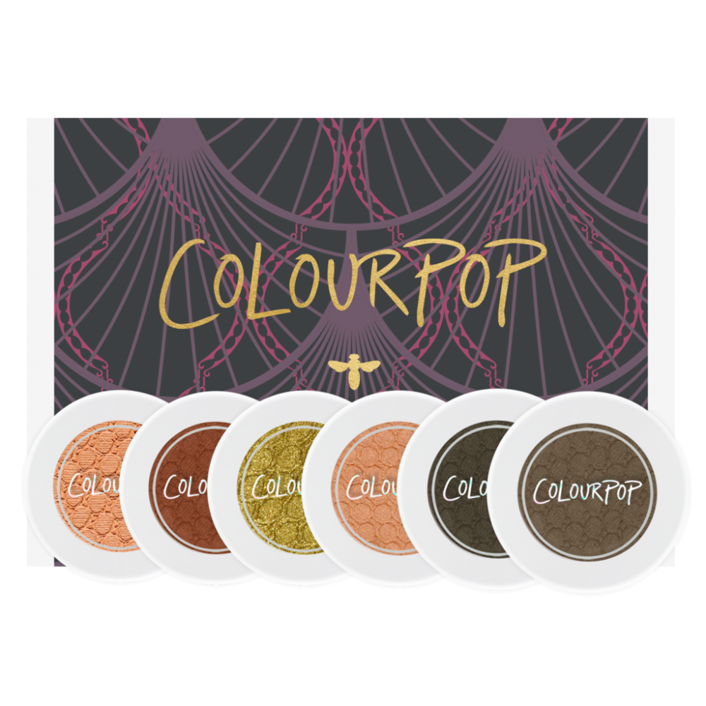 COLOURPOP EYESHADOW BOX ZESTAW CIENI LOVE A FLARE