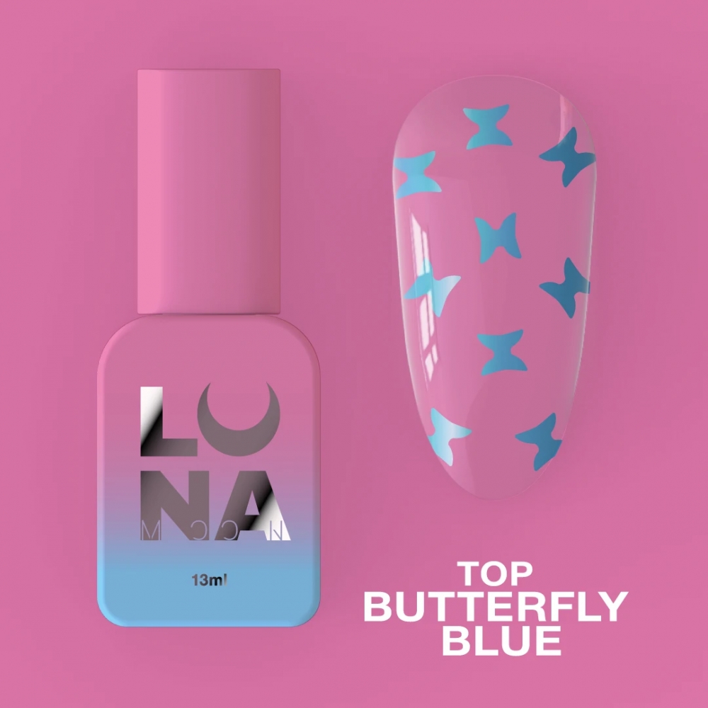 LUNAMOON TOP HYBRYDOWY BUTTERFLY BLUE 13ML