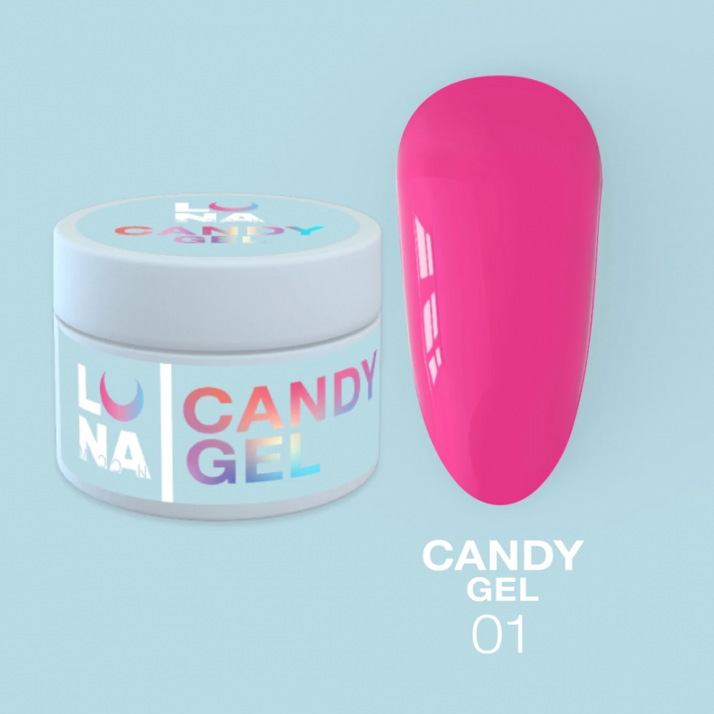 LUNAMOON ŻEL DO PRZEDŁUŻANIA CANDY 15ML