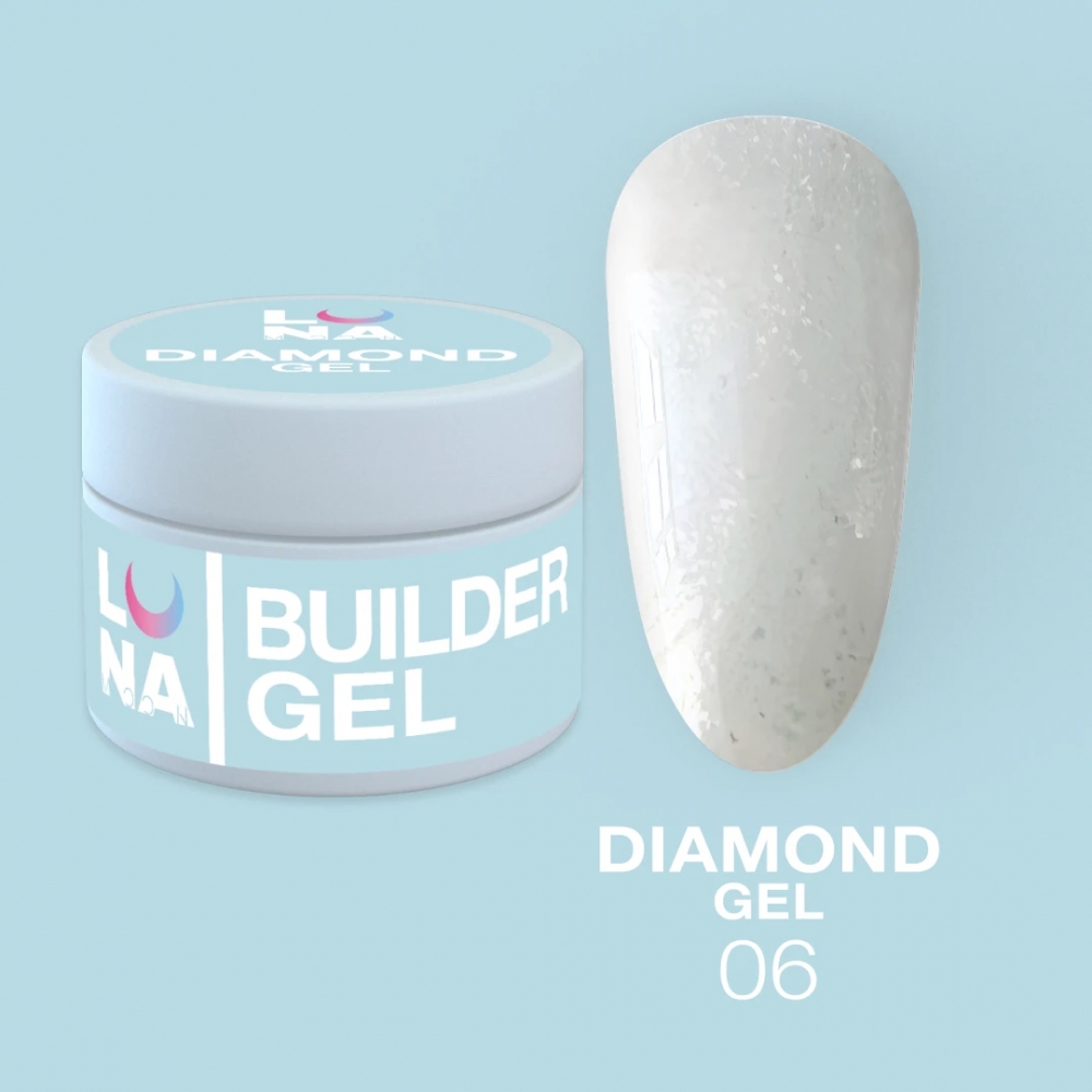 LUNAMOON ŻEL DO PAZNOKCI BUDUJĄCY DIAMOND 15 ML