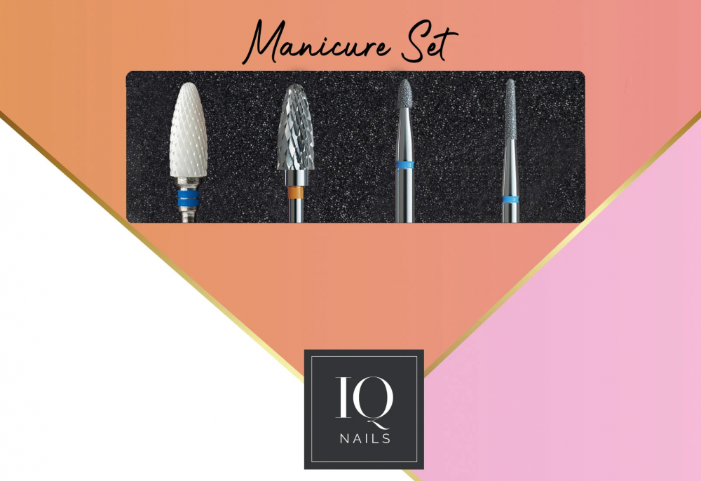 IQ NAILS ZESTAW MINI DLA DLEWORĘCZNYCH STYLISTEK (IQN ZESTAW MANI 23)