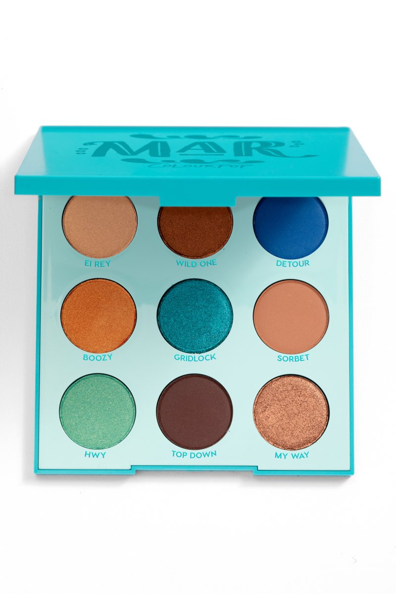 COLOURPOP PRESSED POWDER SHADOW PALETTE MAR PALETA 9 CIENI