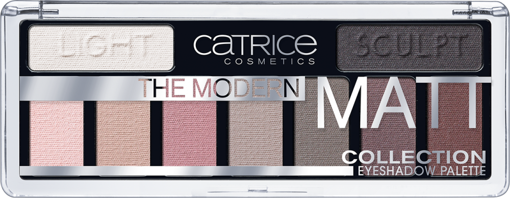 CATRICE EYESHADOW THE MODERN MATT COLLECTION PALETTE PALETA CIENI DO POWIEK