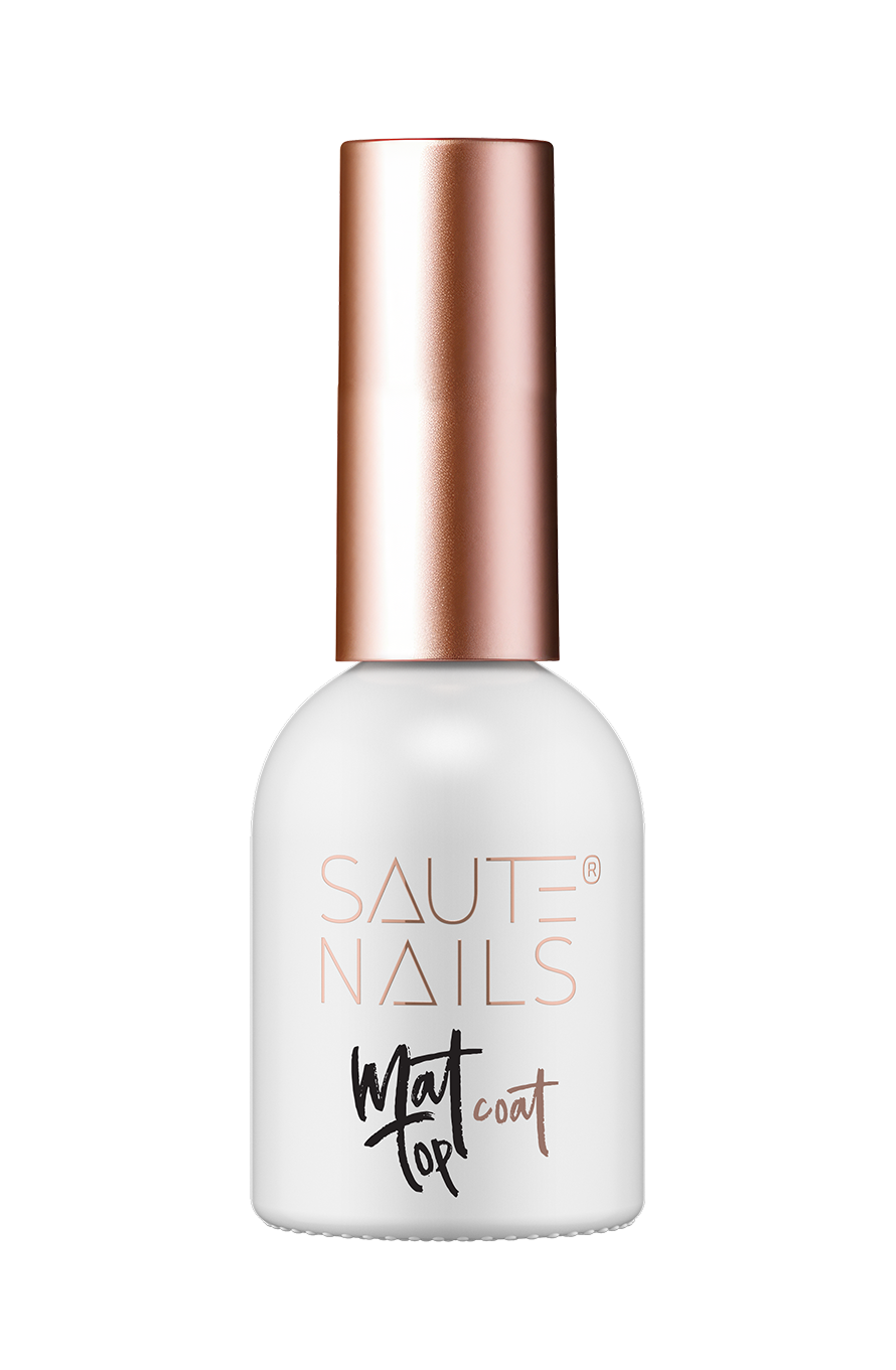 SAUTE NAILS MATT TOP COAT NO WIPE 8 ml