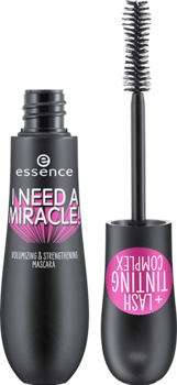 ESSENCE I NEED A MIRACLE! VOLUMIZING&STRENGTHENING MASCARA POGRUBIAJĄCO-WZMACNIAJACY TUSZ DO RZĘS