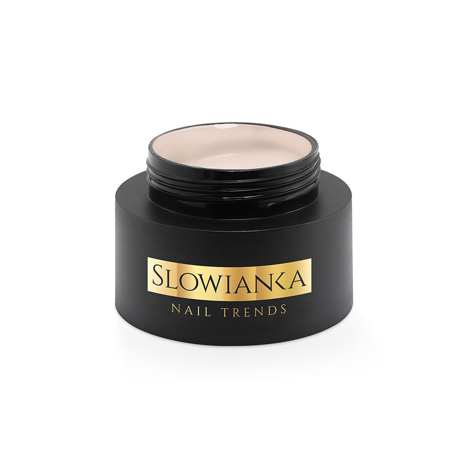 SLOWIANKA BUILDER UV LED GEL MILKY BEIGE COVER IDEAL TIXOTROPIC